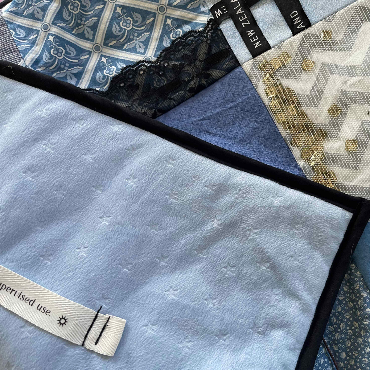 Fidget Blanket — Antarctic Night