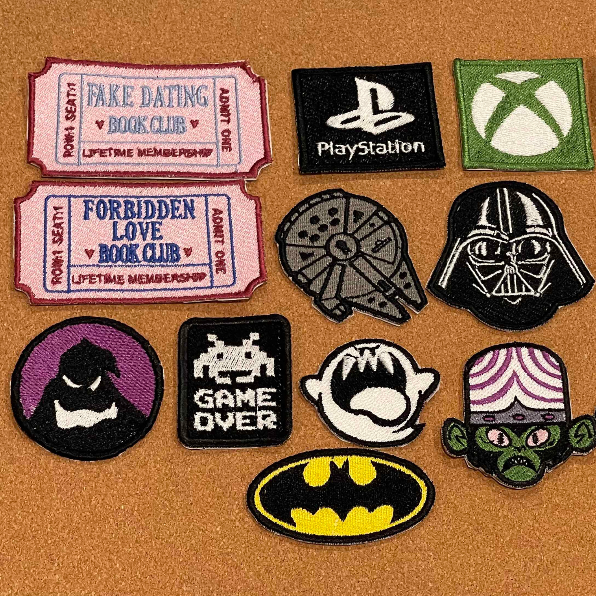 Video Games Embroidered Patches