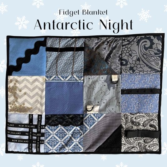 Fidget Blanket — Antarctic Night
