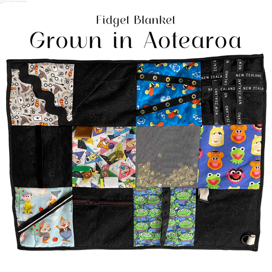 Fidget Blanket — Grown in Aotearoa