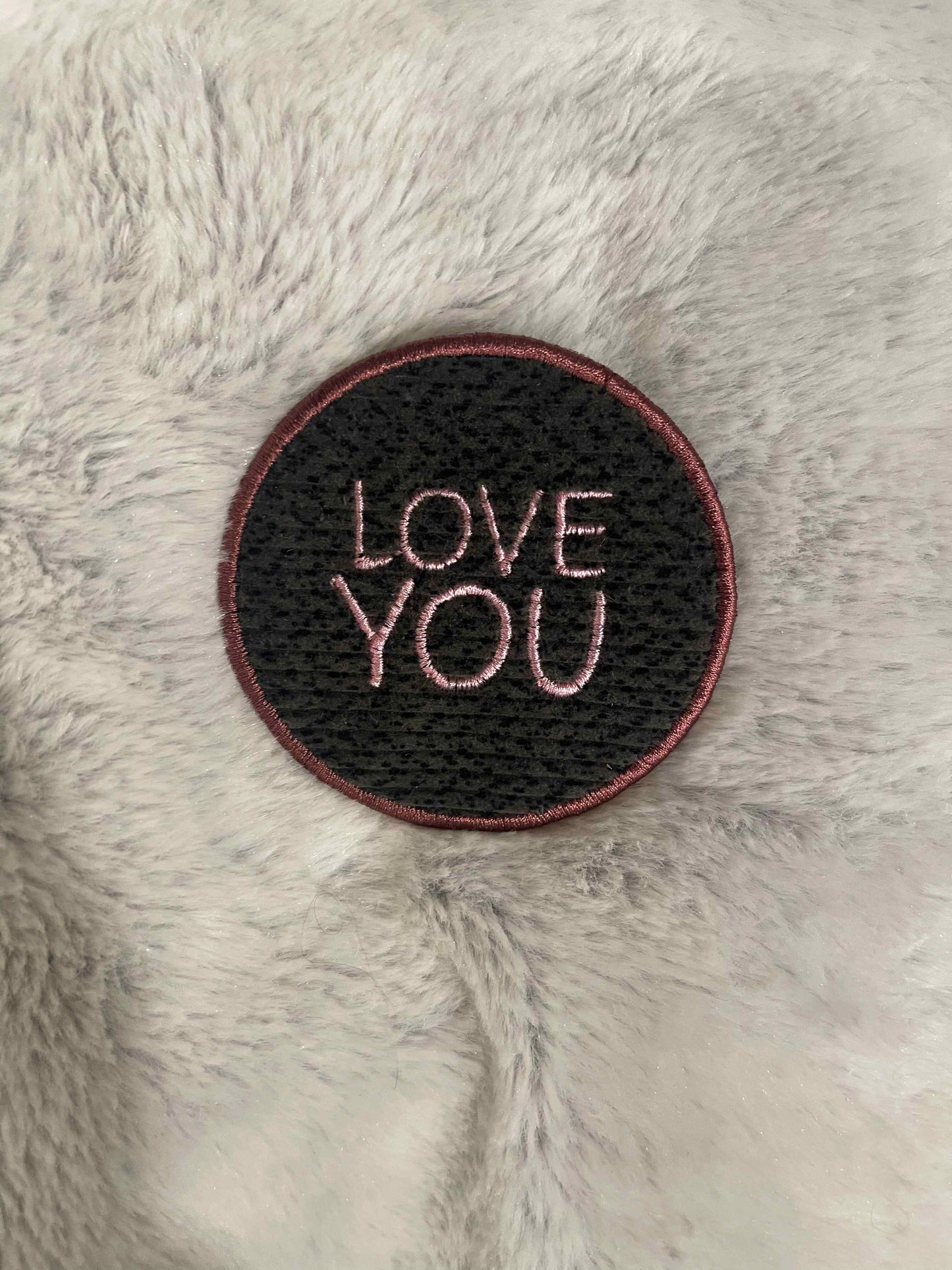Swappable Embroidered Badge — For Gathered Olea Ribbon Rosette | Gathered Olea