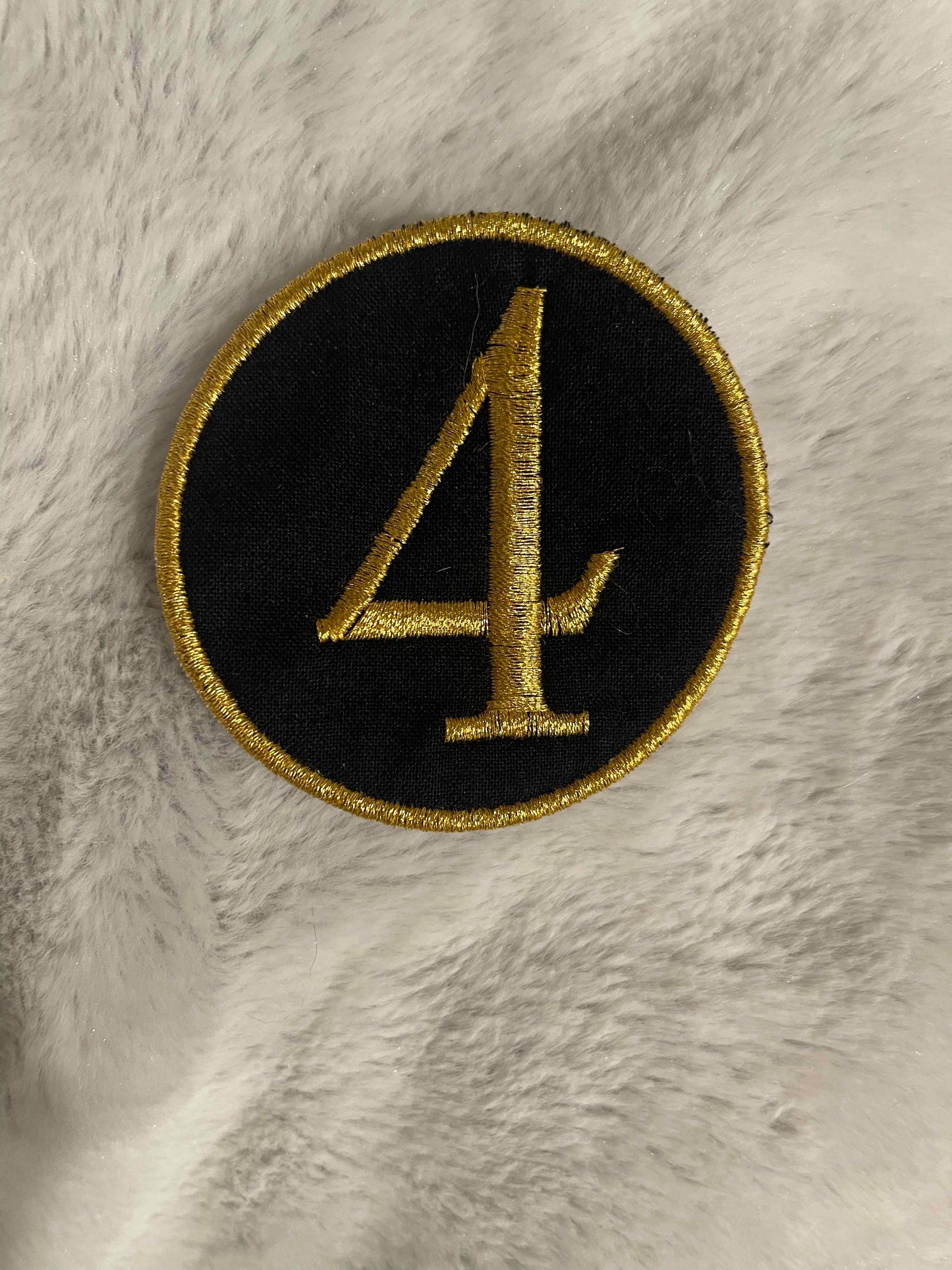 Swappable Embroidered Badge — For Gathered Olea Ribbon Rosette | Gathered Olea