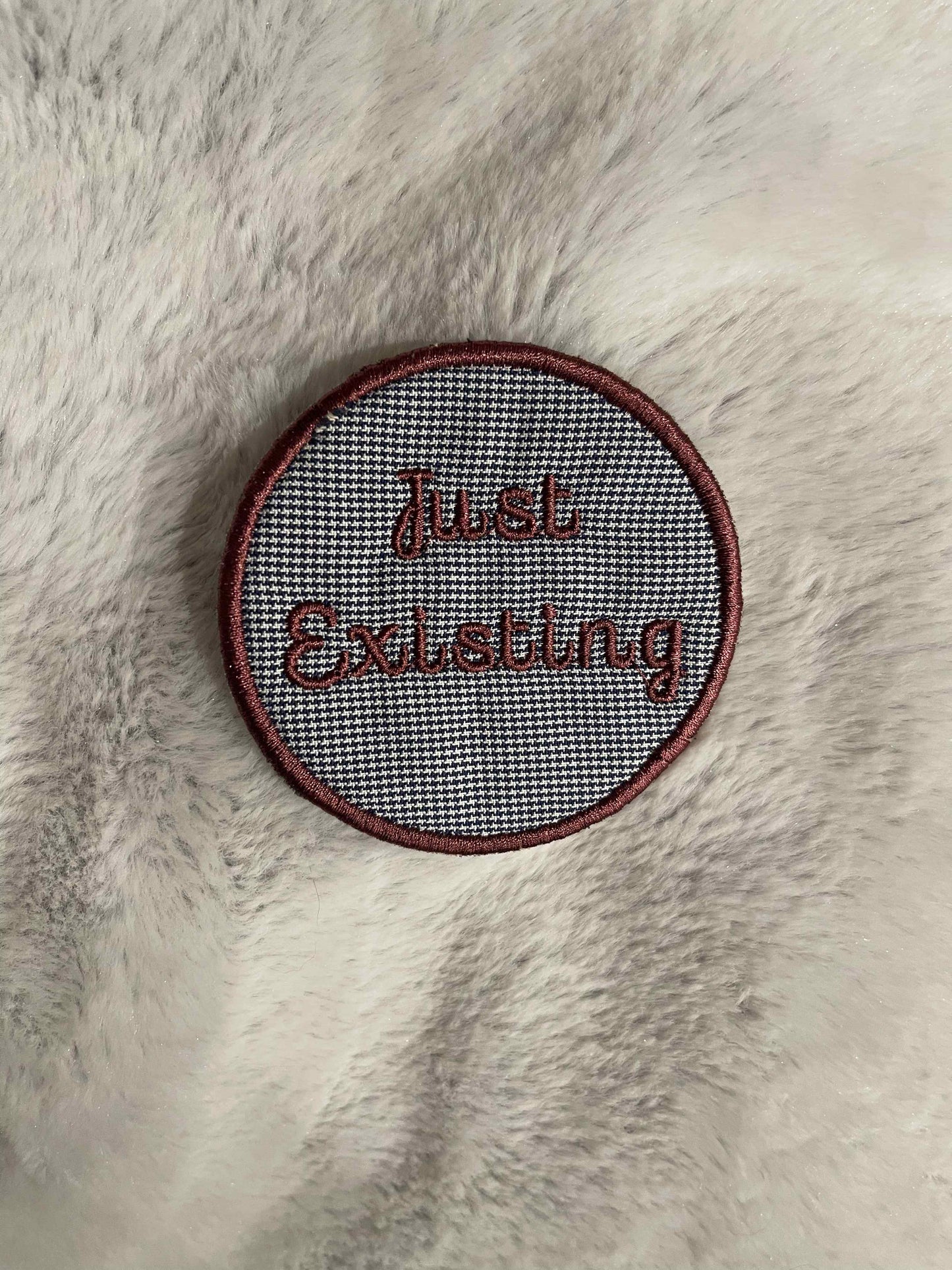 Swappable Embroidered Badge — For Gathered Olea Ribbon Rosette | Gathered Olea