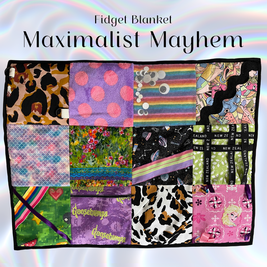 Fidget Blanket — Maximalist Mayhem