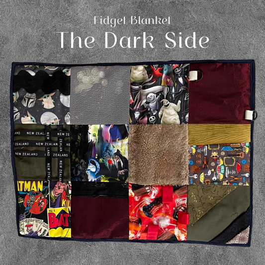 Fidget Blanket — The Dark Side